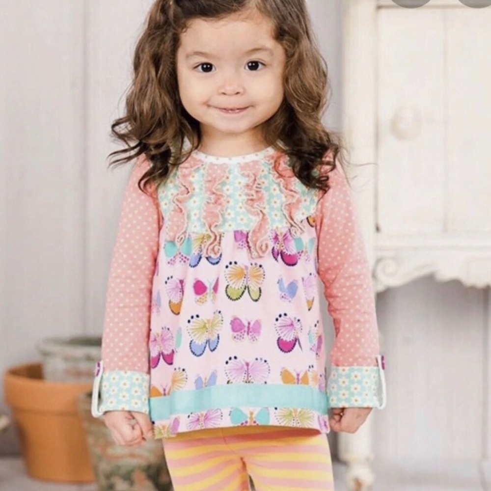 Matilda Jane Infant Hello Lovely Fly Away Tunic - Size 3-6M